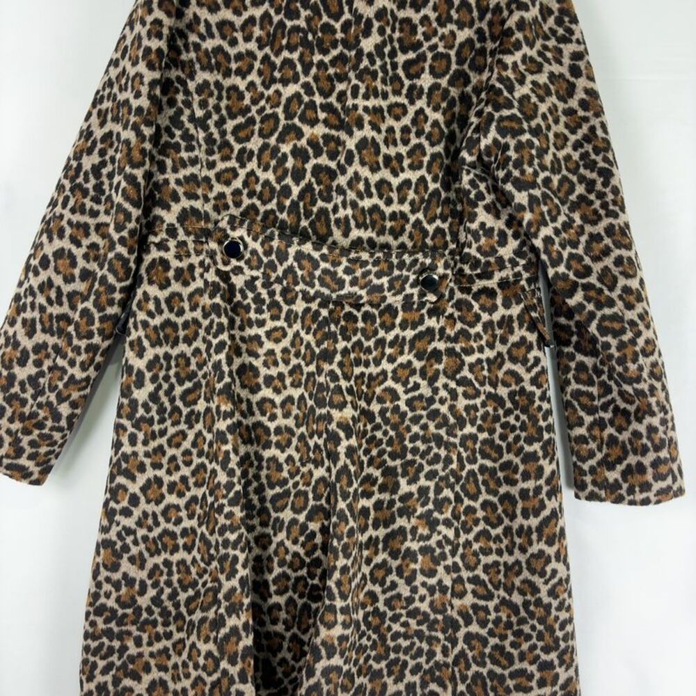 Kate Spade Leopard Print Coat - Picture 6 of 7